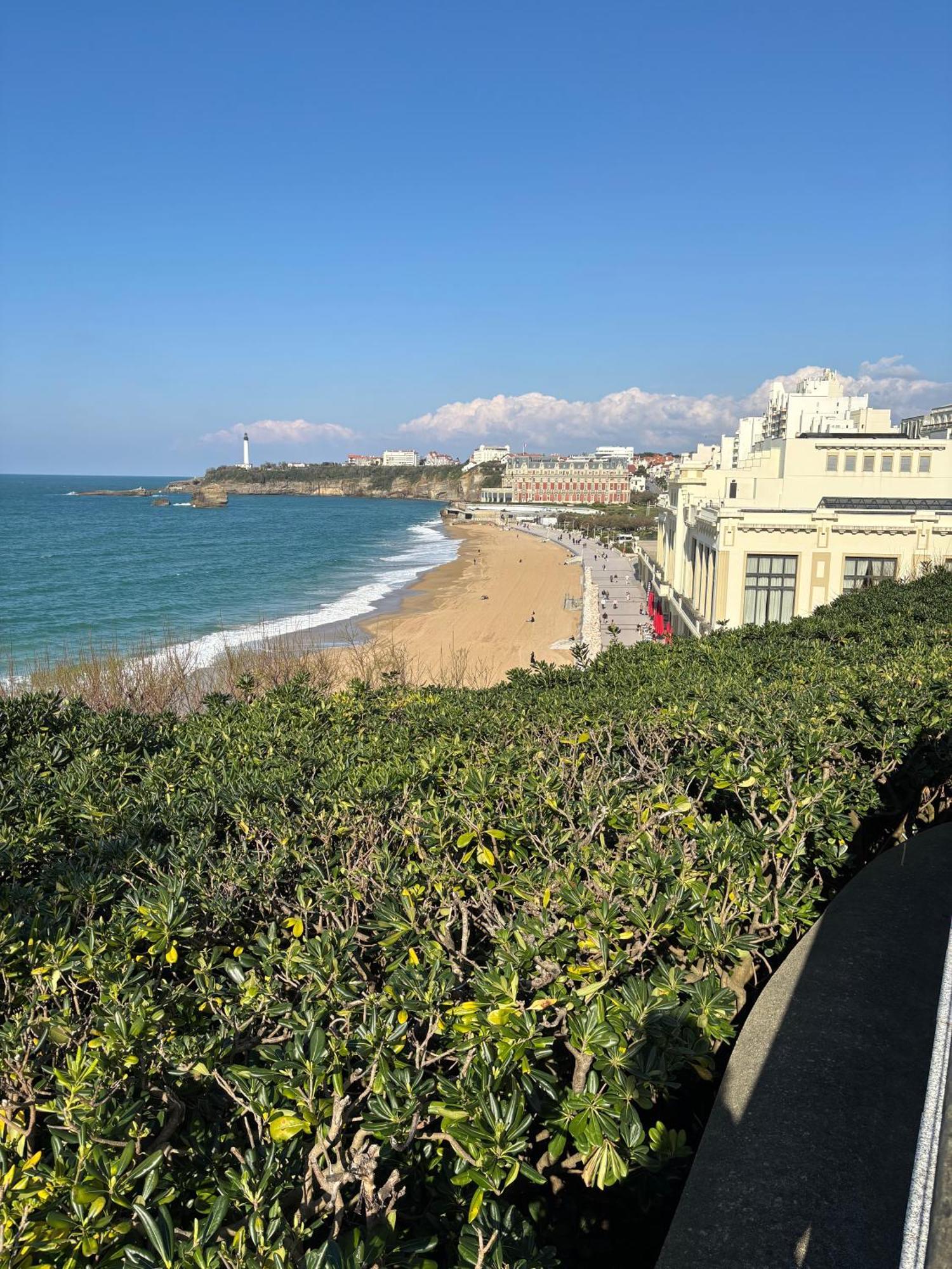 Studio Et Piscine Sur La Grande Plage Biarritz Esterno foto